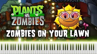 Plants vs Zombies - Zombies On Your Lawn | Piano Cover 🎹