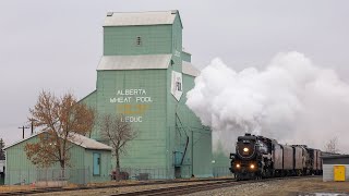 CP 2816  The Empress Steam Locomotive  Edmonton to Blackfalds  March 19, 2024