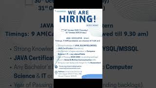 #solverminds #chennai #javadeveloper #freshers #jobs #walkininterview #itjobs #hirespot #updates