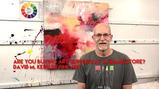 Are You Buying Art Supplies at a Frame Store?