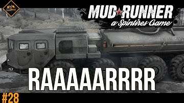 Nou, dat is pas een truck! | Spintires Mudrunner co-op multiplayer afl.28