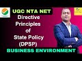Directive Principles of State Policy (DPSP) | Business Environment | Dr. Sahil Roy