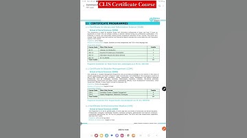 ✅IGNOU CLIS Certificate Course#ignou #ignoucertificatecourse