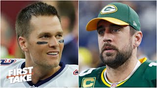 Tom Brady vs. Aaron Rodgers: Which QB deserves the higher Madden rating? | First Take