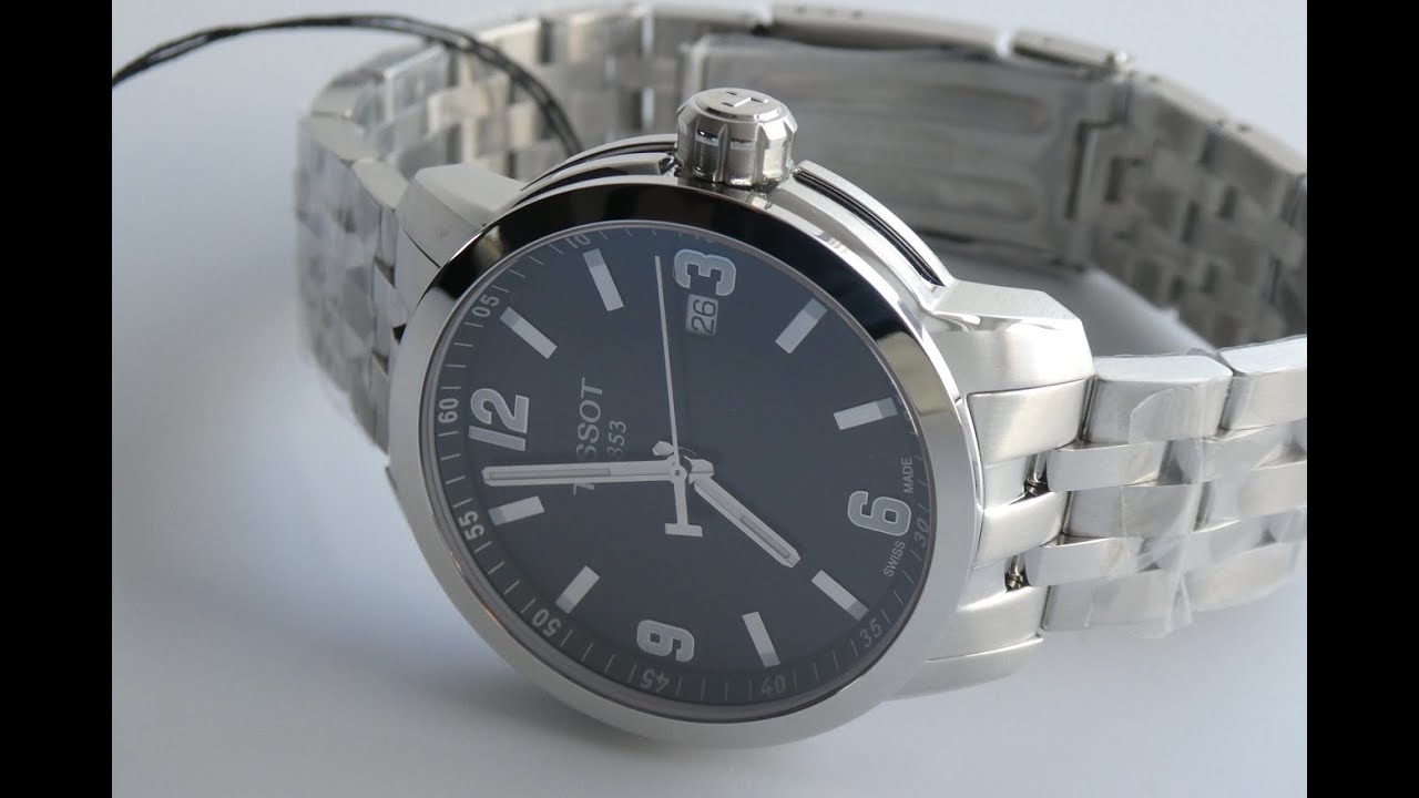 Tissot T-Sport PRC200 T055.410.11.057.00 watch review - YouTube