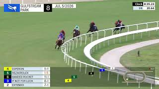 Gulfstream Park July 5, 2026 Race 8