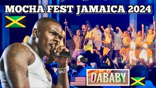 DABABY PERFORMING LIVE AT MOCHA FEST JAMAICA 🇯🇲 2024 FT. ROCKSTAR, SHAKE SUMN, CASH SHIT, BOP, E.T.C