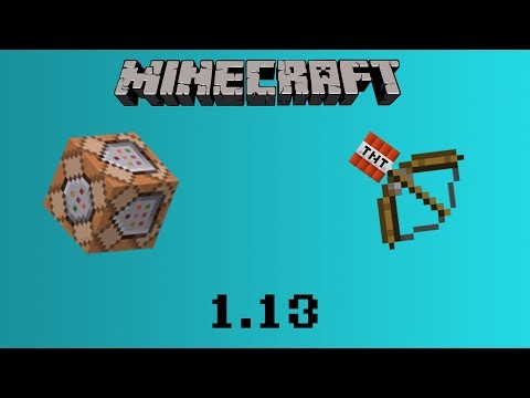 How to make an Exploding Bow in Minecraft 1.13+ (Super Simple)