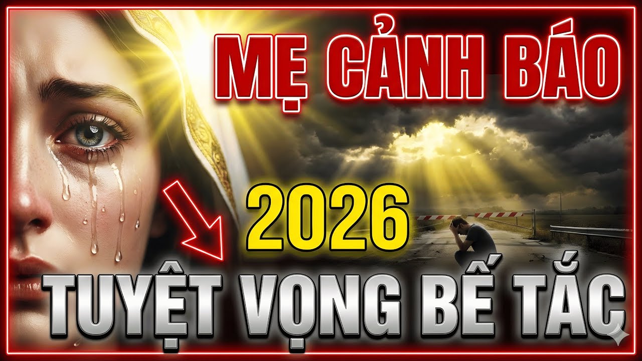 🛑Tuyệt vọng bế tắc khi cùng đường → Hãy cầu nguyện cùng Mẹ Maria để Mẹ dắt con qua giông bão!
