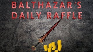 Balthazar's Daily Raffle! Golden Godswords, 100m + More To Win! screenshot 5
