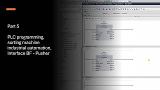 Siemens TIA Portal SCL Tutorial |Sorting machine |Function Block for  Pushers (TON Timers Explained)