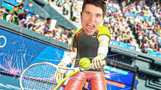 Vier Youtuber spielen TENNIS bei OLYMPIA 2021 und 2 werden komplett zerfetzt! screenshot 4