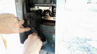 Wiring in the first sub panel with a 50amp breaker ~ howididit ~