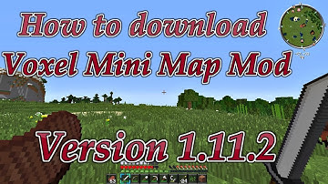 ✔Minecraft: (1.11+) How to Install Voxel Mini Map Mod with Optifine