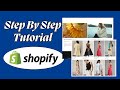 How to Make an Ecommerce Website With Shopify 2025!