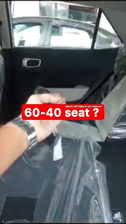 what-is-60-40-seat-in-car-youtube