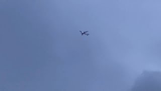 China Eastern Airbus A332 B-5921 Flying Overhead