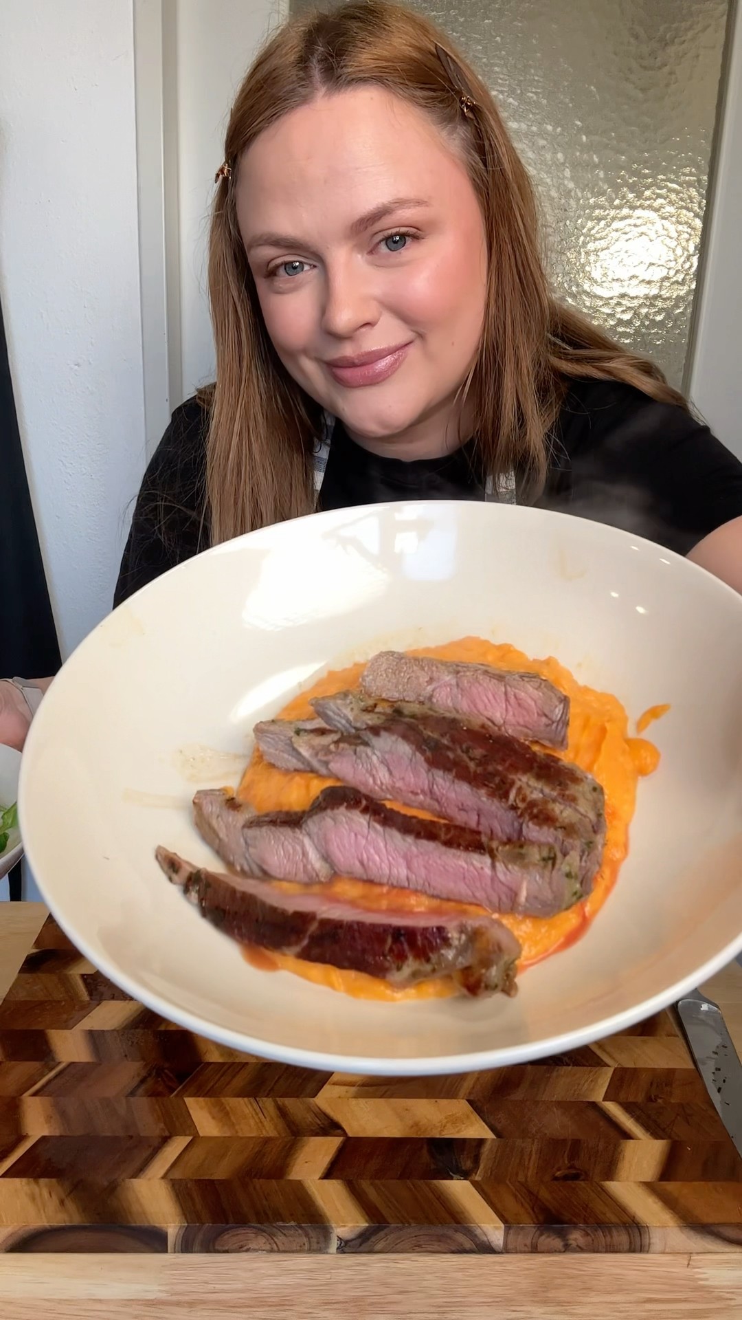 Steak 🥩 #rezeptidee #süßkartoffel - YouTube