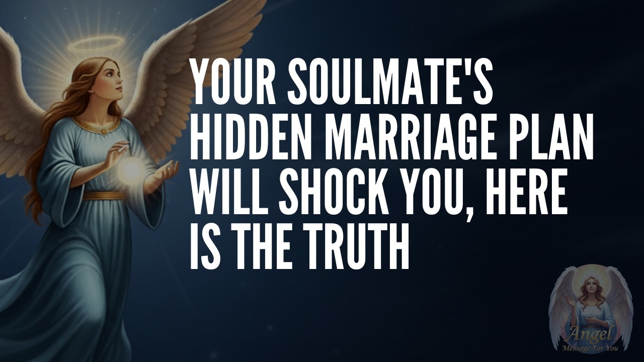 Angels say： Your Soulmate’s Hidden Marriage Plan Will Shock You, here is the truth.