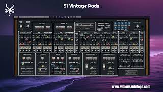 Cherry Audio Polymode Presets by Vicious Antelope - Polypad - 51 Vintage Synth Pads