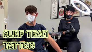 SURF TEAM TATTOO