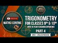 Class 9th ICSE ,class10th CBSE Trigonometry  basic level question scale up