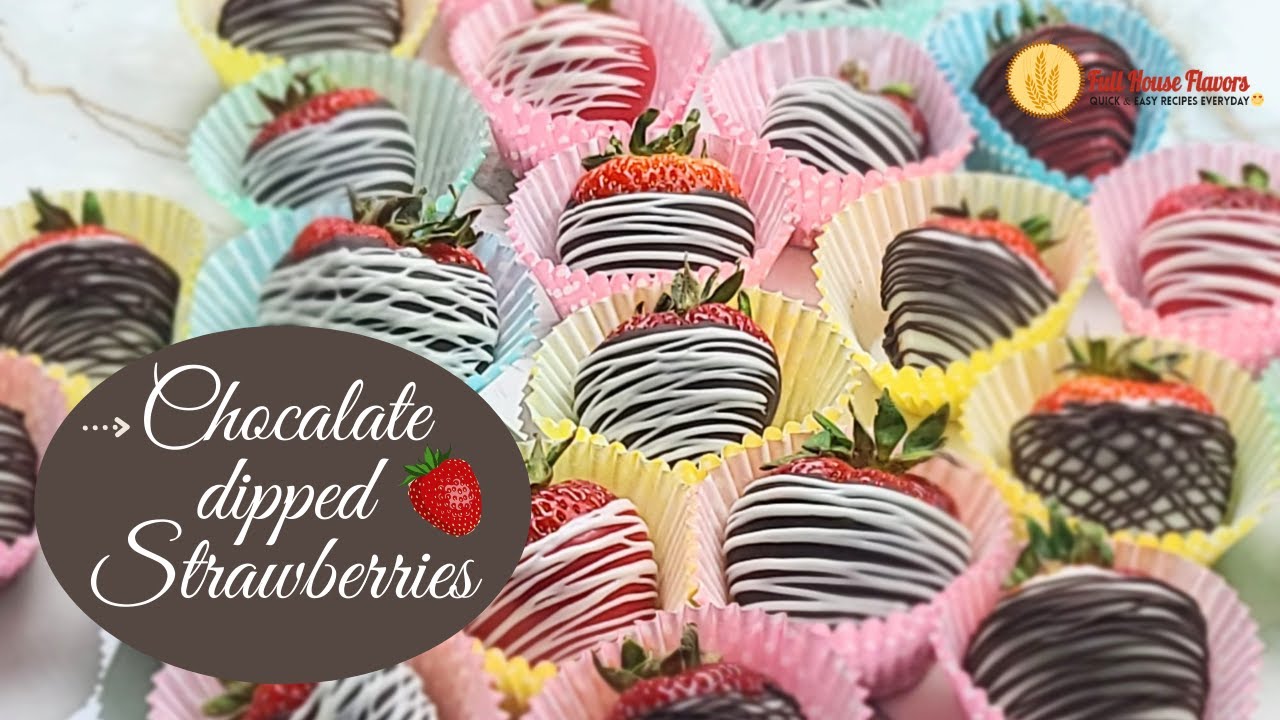 How to Make Chocolate Covered Strawberries The BEST Chocolate dipped