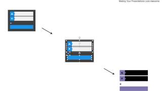 entry level login form design flat powerpoint design