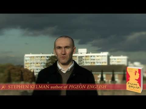 Stephen Kelman - author of Pigeon English