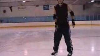 Xtreme Ice Skating lessons - One Footed Stop