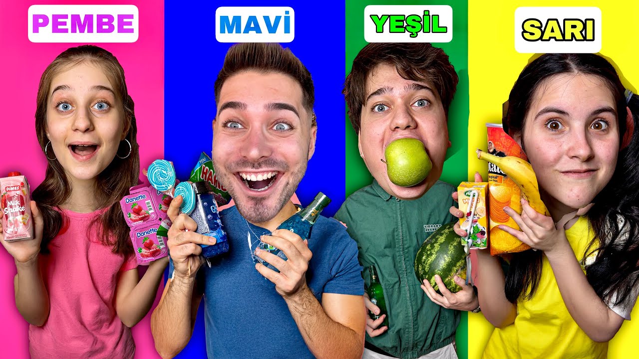 TEK RENK SAHUR YAPTIK!🌈