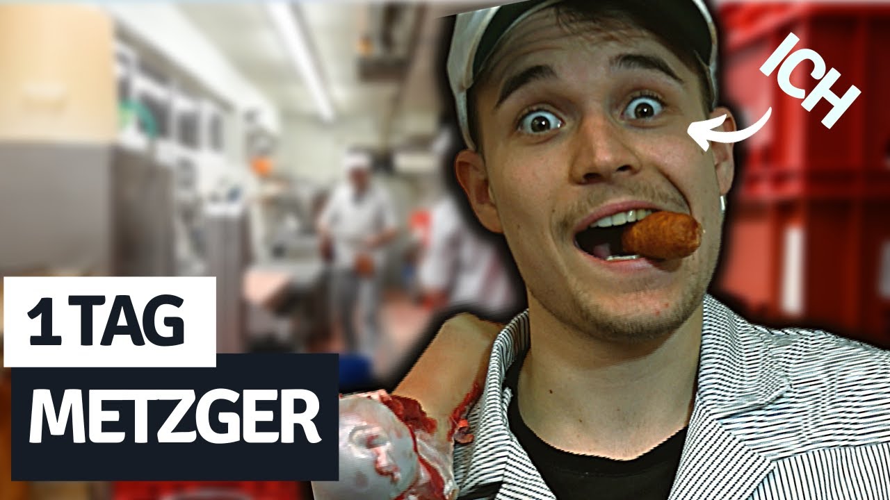 Vom LEBENDEN Tier zur Wurst | Das verdient ein Metzger