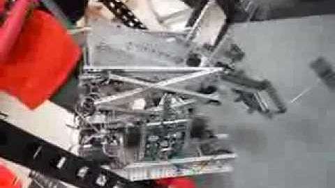 vex toss up high hanging robot