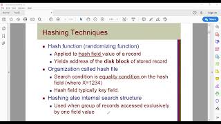 4/5 - DB 2 - Disk Storage, Basic File Structures, Hashing, and Modern Storage Architectures