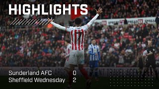 Season Ends In Defeat | Sunderland AFC 0 - 2 Sheffield Wednesday | EFL Championship Highlights Resimi