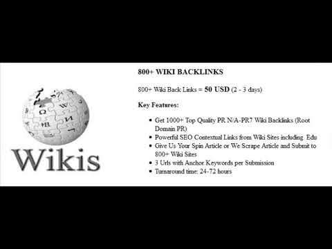 How do Wiki articles backlinks work?