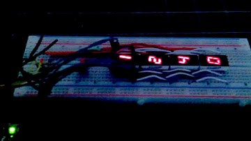 Multiplexing Speed Demo with 7-Segment Display and Arduino Mega