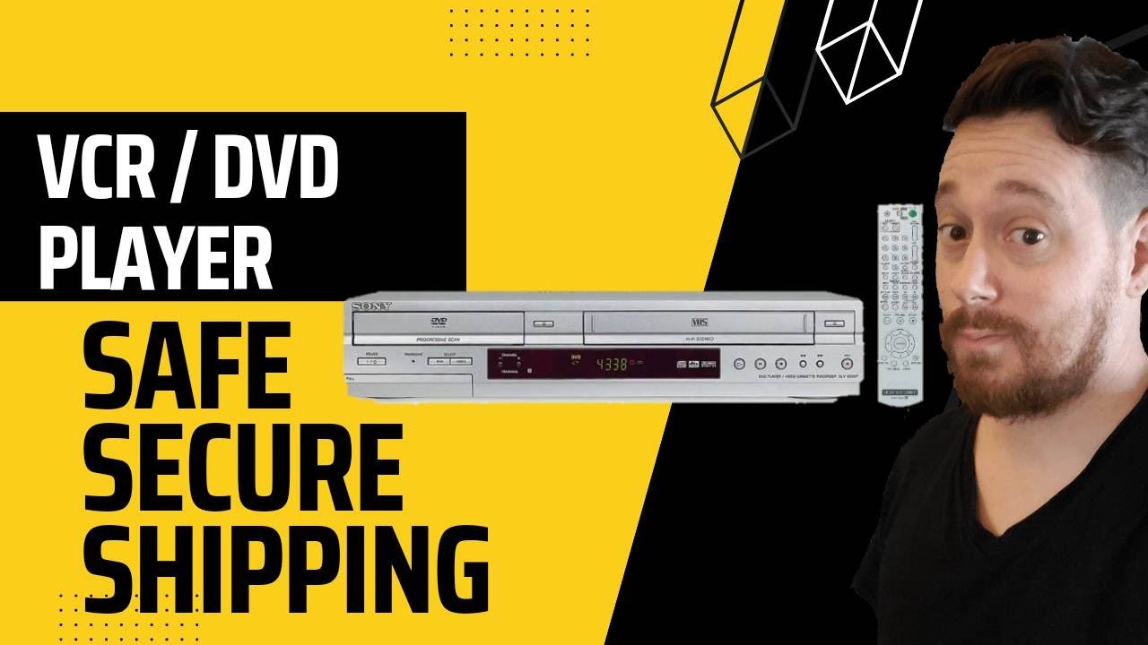 VCR / DVD Combo Safe Secure Shipping Tutorial YouTube