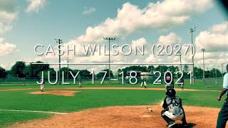 Cash Wilson 2027 July 17-18, 2021 6 Home Runs In 2 Days