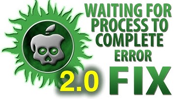 Absinthe 2.0 Jailbreak 5.1.1 - Waiting for process to complete - ITUNES ERROR  - FIX