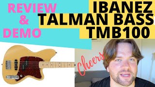 Ibanez TMB100 Talman Bass - Review & Demo