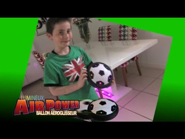 Baztoy Air Power Football avec 2 Buts, Jouet Enfant Ballon de Foot  Rechargeable LED, un prix raisonn 