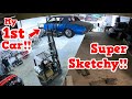 FINALLY!!!!  KSR Cutlass Build Episode 1!! Taking My First Car Down From Storage (Super Sketchy!!)