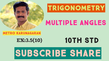 11th Std Ex:3.5(10) Prove that (1+sec2A)(1+sec4A)......(1+sec2^nA)= tan2^nAcotA