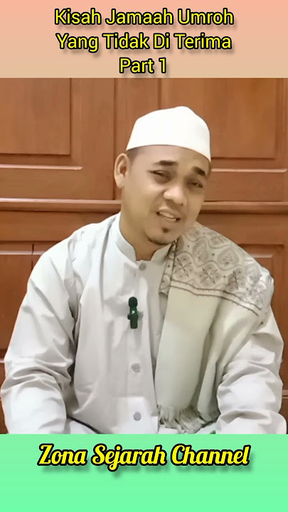 Tanda  Tanda Umroh Yang Tidak Di Terima Part1