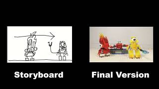 Shining Magic Mixmas And Happy New Year Storyboard Vs Final Version