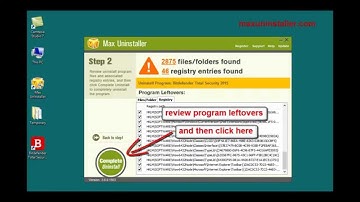How to completely uninstall BitDefender Total Security with Max Uninstaller