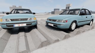 Toyota Corolla G7 - Crash test and suspension test - BeamNG Drive SH YT screenshot 4