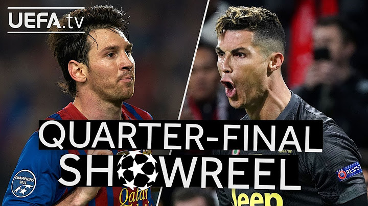 The best MESSI and RONALDO goals in the #UCL Quarter-finals!!