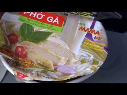 รีวิวมาม่าเฝอไก่ MaMa Pho Ga Thai Lion air review